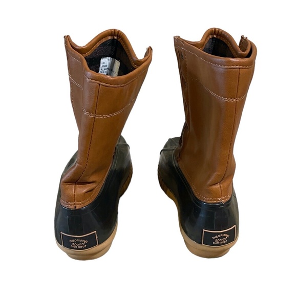 The Original Duck Boot By Sporto Womens Size 7‎ Arianna Tan/Brown - Picture 5 of 9
